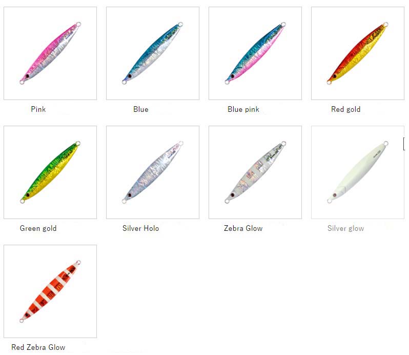 Shout Jig Lures 182 Flash 150g Viva Fishing Australia